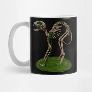 Feline Skelly Mug